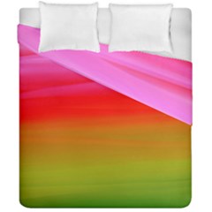 Watercolour Abstract Paint Digitally Painted Background Texture Duvet Cover Double Side (california King Size) by Simbadda