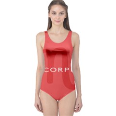 Zodiac Scorpio One Piece Swimsuit by Mariart