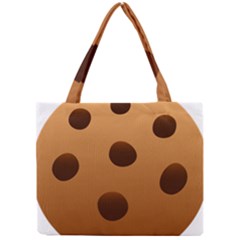 Cookie Chocolate Biscuit Brown Mini Tote Bag