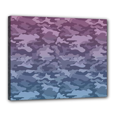 Celebration Purple Pink Grey Canvas 20  X 16 