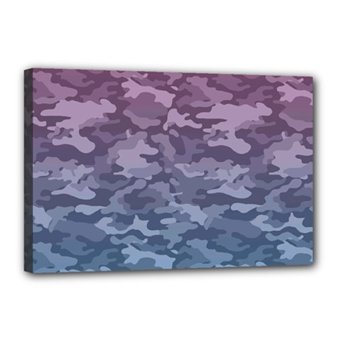 Celebration Purple Pink Grey Canvas 18  X 12 