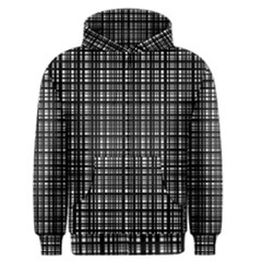 Crosshatch Target Line Black Men s Zipper Hoodie by Mariart