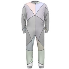 Four Way Venn Diagram Circle Onepiece Jumpsuit (men) 