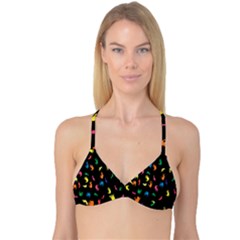 Hand And Footprints Reversible Tri Bikini Top by Mariart