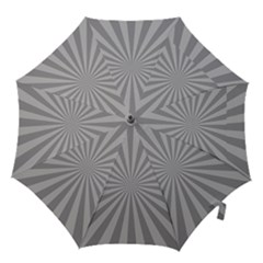 Grey Starburst Line Light Hook Handle Umbrellas (medium)