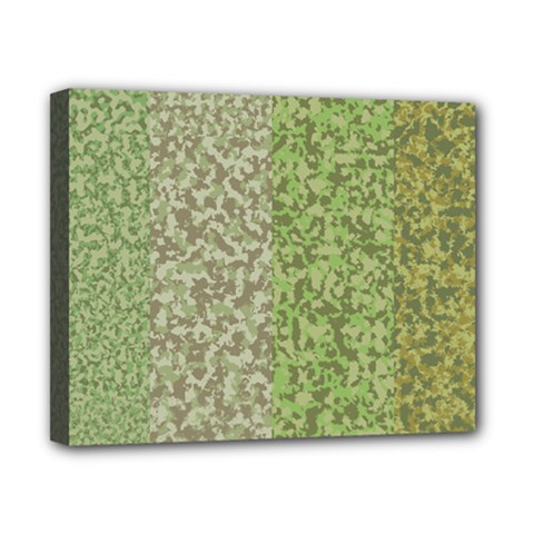 Camo Pack Initial Camouflage Canvas 10  X 8  by Mariart