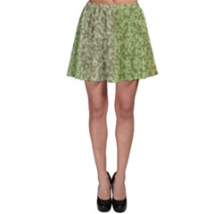 Camo Pack Initial Camouflage Skater Skirt by Mariart