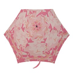 Initial Camouflage Camo Pink Mini Folding Umbrellas