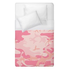 Initial Camouflage Camo Pink Duvet Cover (single Size) by Mariart