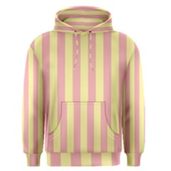 Pink Yellow Stripes Line Men s Pullover Hoodie