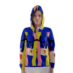 Shake Hands Hooded Wind Breaker (women)