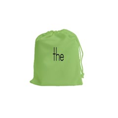 Sign Green The Drawstring Pouches (small) 