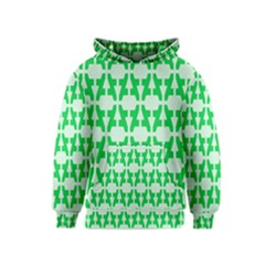 Sign Green A Kids  Pullover Hoodie