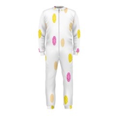 Stone Diamond Yellow Pink Brown Onepiece Jumpsuit (kids) by Mariart