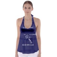 Zodiac Gemini Babydoll Tankini Top by Mariart