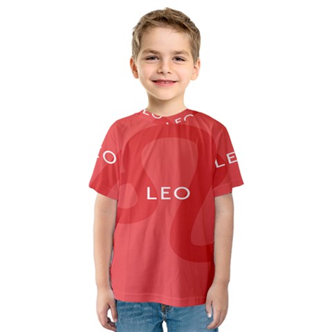 Zodiac Leo Kids  Sport Mesh Tee by Mariart
