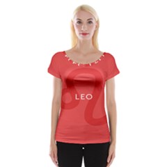 Zodiac Leo Women s Cap Sleeve Top by Mariart