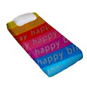 Colorful Happy Birthday Wallpaper Fitted Sheet (Single Size) View2