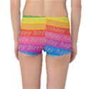 Colorful Happy Birthday Wallpaper Reversible Bikini Bottoms View4