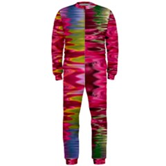 Abstract Pink Colorful Water Background Onepiece Jumpsuit (men)  by Simbadda