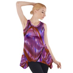 Passion Candy Sensual Abstract Side Drop Tank Tunic