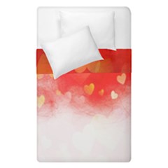 Abstract Love Heart Design Duvet Cover Double Side (Single Size)