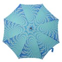 Abstract Pattern Neon Glow Background Hook Handle Umbrellas (Small) View1