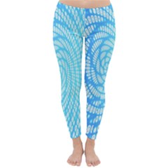 Abstract Pattern Neon Glow Background Classic Winter Leggings
