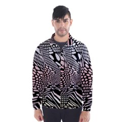 Abstract Fauna Pattern When Zebra And Giraffe Melt Together Wind Breaker (men) by Simbadda