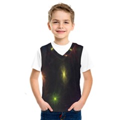 Star Lights Abstract Colourful Star Light Background Kids  Sportswear by Simbadda