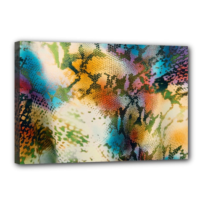 Abstract Color Splash Background Colorful Wallpaper Canvas 18  x 12 