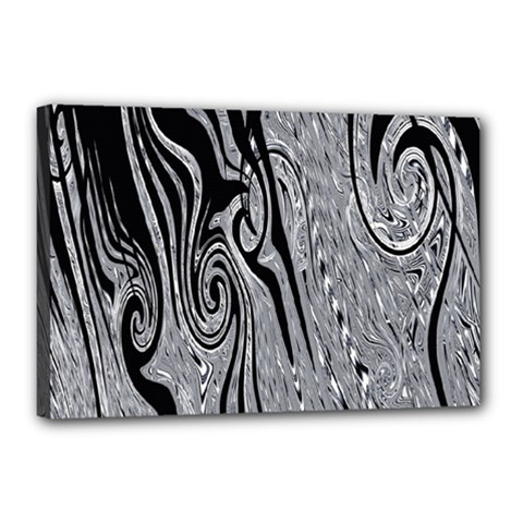 Abstract Swirling Pattern Background Wallpaper Canvas 18  X 12  by Simbadda