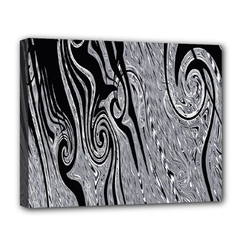 Abstract Swirling Pattern Background Wallpaper Deluxe Canvas 20  X 16   by Simbadda