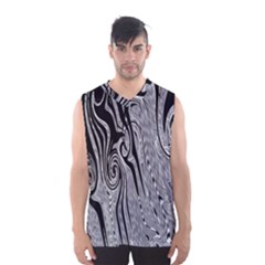 Abstract Swirling Pattern Background Wallpaper Men s Basketball Tank Top