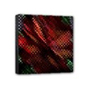 Abstract Green And Red Background Mini Canvas 4  x 4  View1