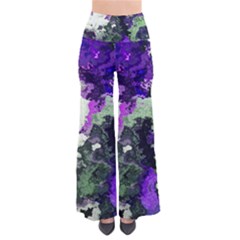 Background Abstract With Green And Purple Hues Pants by Simbadda