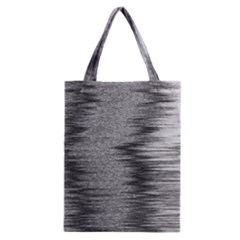 Rectangle Abstract Background Black And White In Rectangle Shape Classic Tote Bag by Nexatart