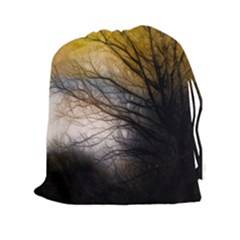 Tree Art Artistic Abstract Background Drawstring Pouches (xxl) by Nexatart