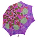 Abstract Design With Hummingbirds Hook Handle Umbrellas (Large) View2