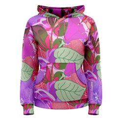 Abstract Design With Hummingbirds Women s Pullover Hoodie by Nexatart