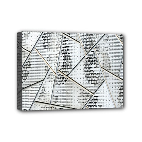 The Abstract Design On The Xuzhou Art Museum Mini Canvas 7  X 5 