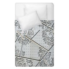 The Abstract Design On The Xuzhou Art Museum Duvet Cover Double Side (single Size) by Nexatart