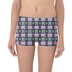 Colorful Pixelation Repeat Pattern Boyleg Bikini Bottoms by Nexatart