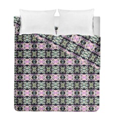 Colorful Pixelation Repeat Pattern Duvet Cover Double Side (full/ Double Size) by Nexatart