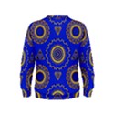 Abstract Mandala Seamless Pattern Kids  Sweatshirt View2