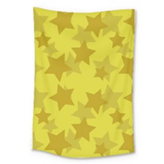 Yellow Star Large Tapestry