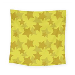 Yellow Star Square Tapestry (small)