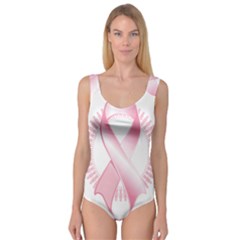 Breast Cancer Ribbon Pink Girl Women Princess Tank Leotard  by Mariart