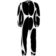 Dalmatian Black Spot Stone Onepiece Jumpsuit (men) 