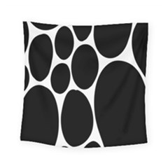 Dalmatian Black Spot Stone Square Tapestry (small) by Mariart